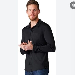 Smartwool Men's Merino Sport Long Sleeve Button Up Shirt Size Medium